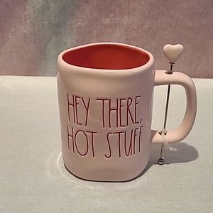 Rae Dunn Hey There Hot Stuff Mug .